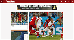 Desktop Screenshot of greensboro.quepasanoticias.com