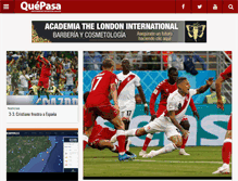 Tablet Screenshot of greensboro.quepasanoticias.com